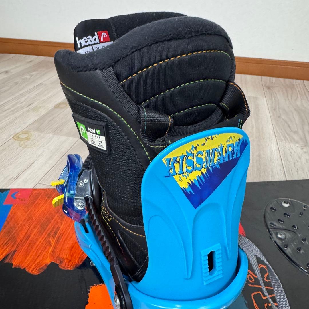 専用HEAD ジュニア スノーボードセット 128cm