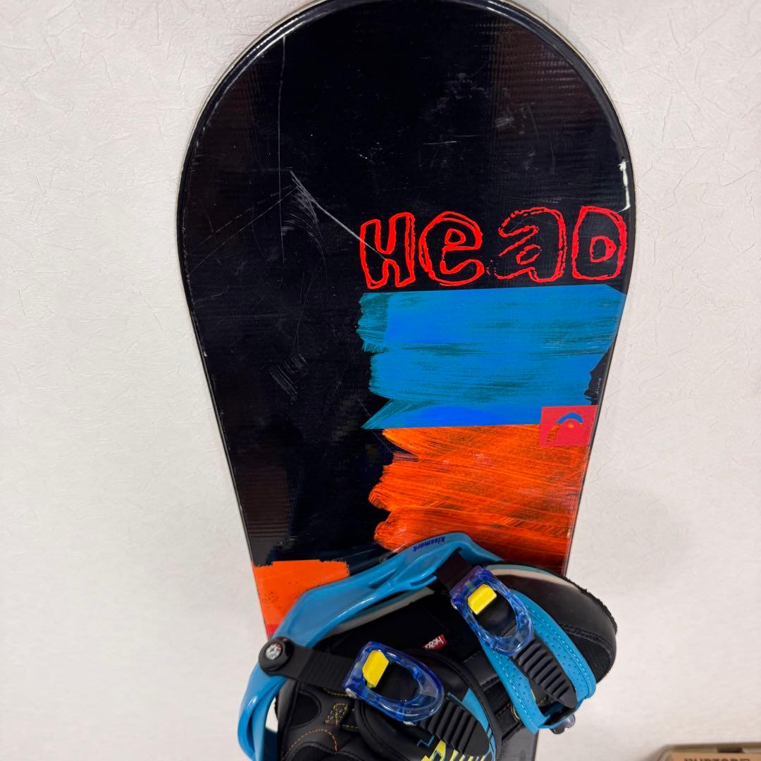 専用HEAD ジュニア スノーボードセット 128cm