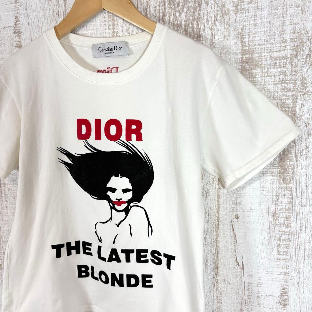 Christian Dior 3Dロゴ レディプリント ガリアーノ Tシャツ