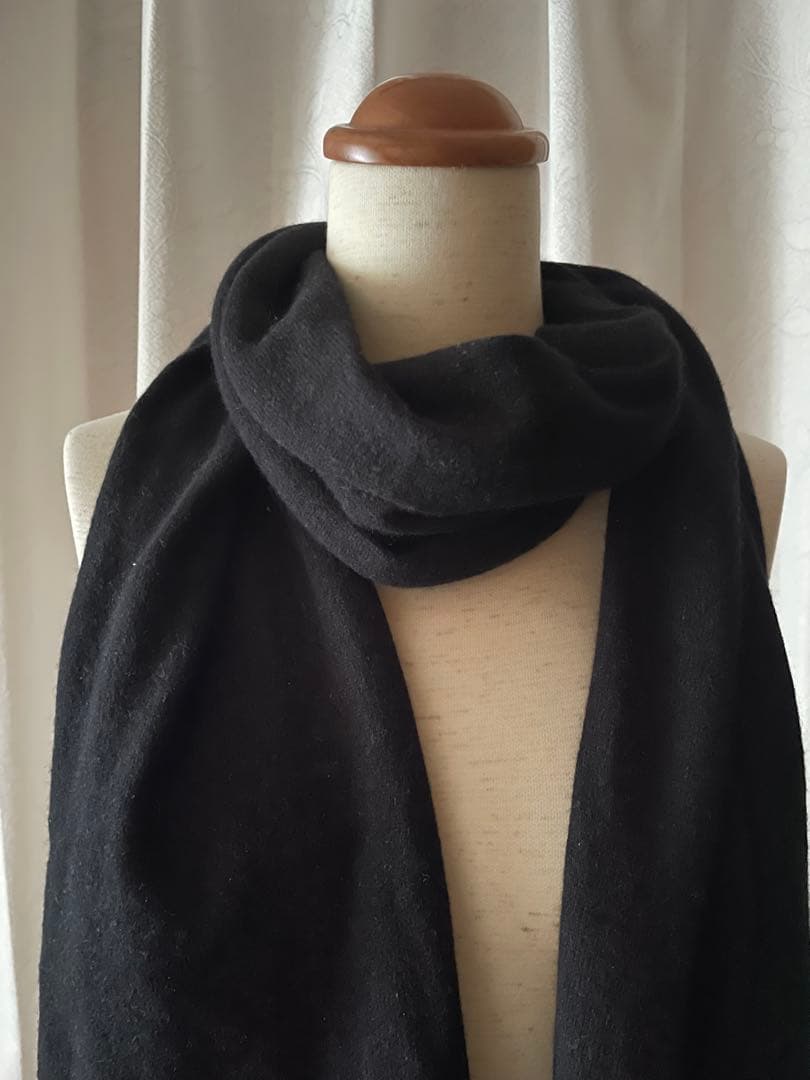 クルチアーニのカシミヤ ニットマフラーcruciani