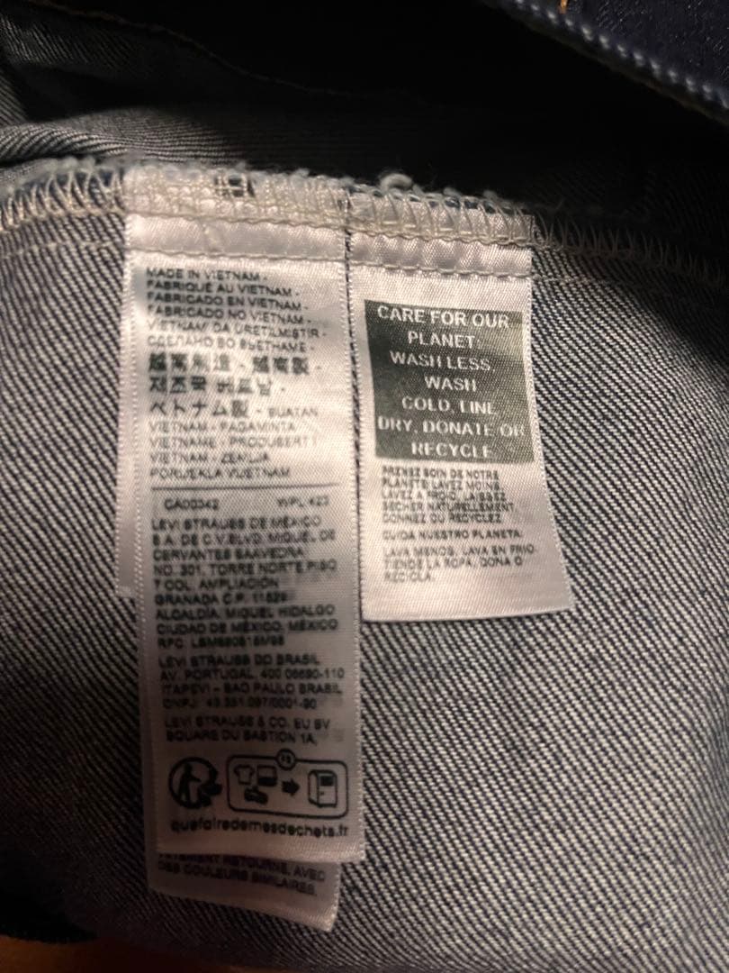 Levi's デニムジャケット Mサイズ