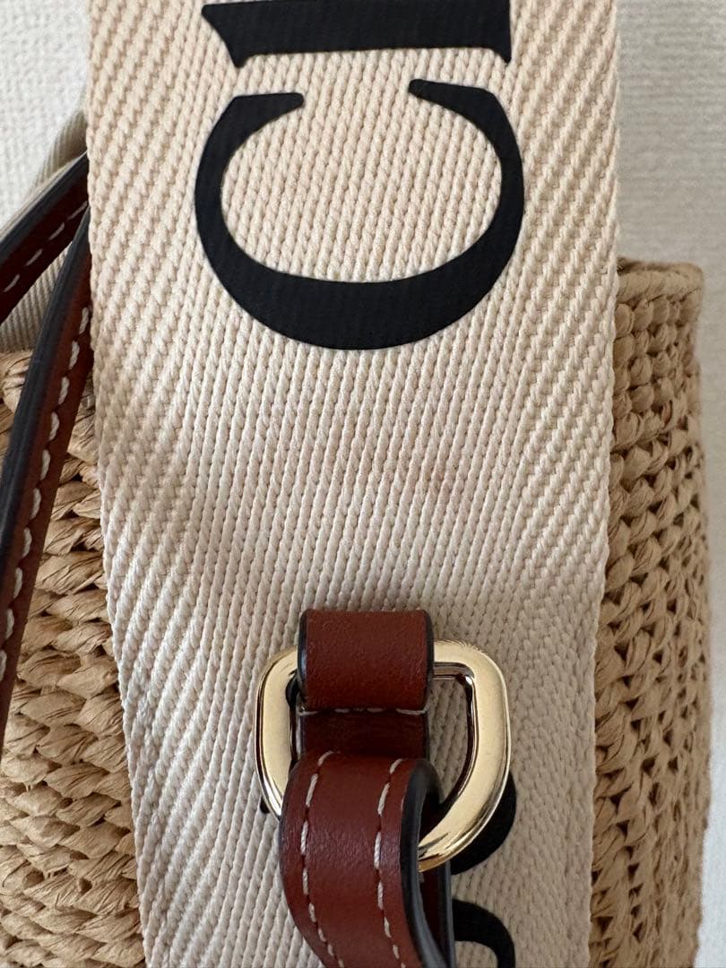 chloe クロエ woody かごバッグ スモールバスケット