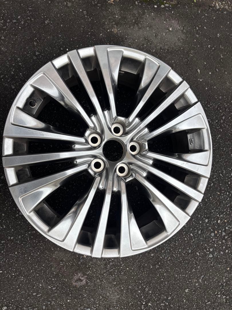 TOYOTA 80ハリアー 純正19インチ　アルミ　1本