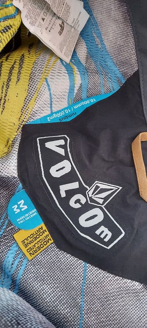 VOLCOM × EDGE スノーボードウェア 上下セット
