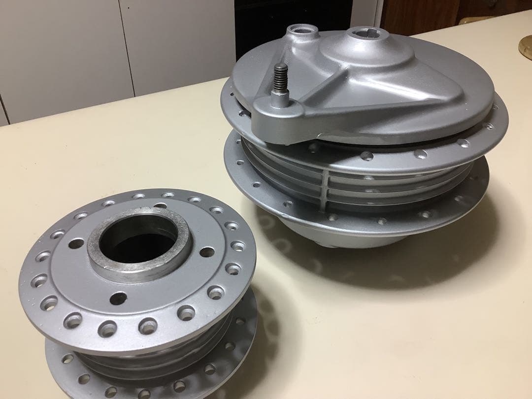 旧CB400F フロント　YU、KIZ専用