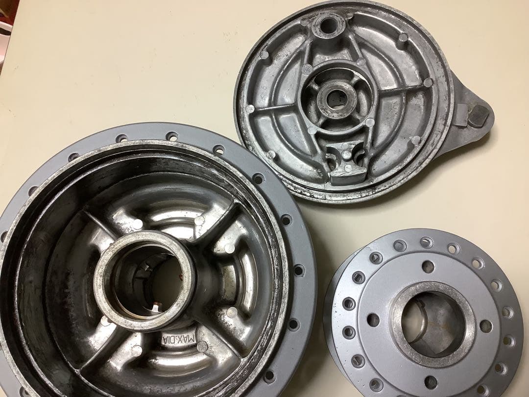 旧CB400F フロント　YU、KIZ専用