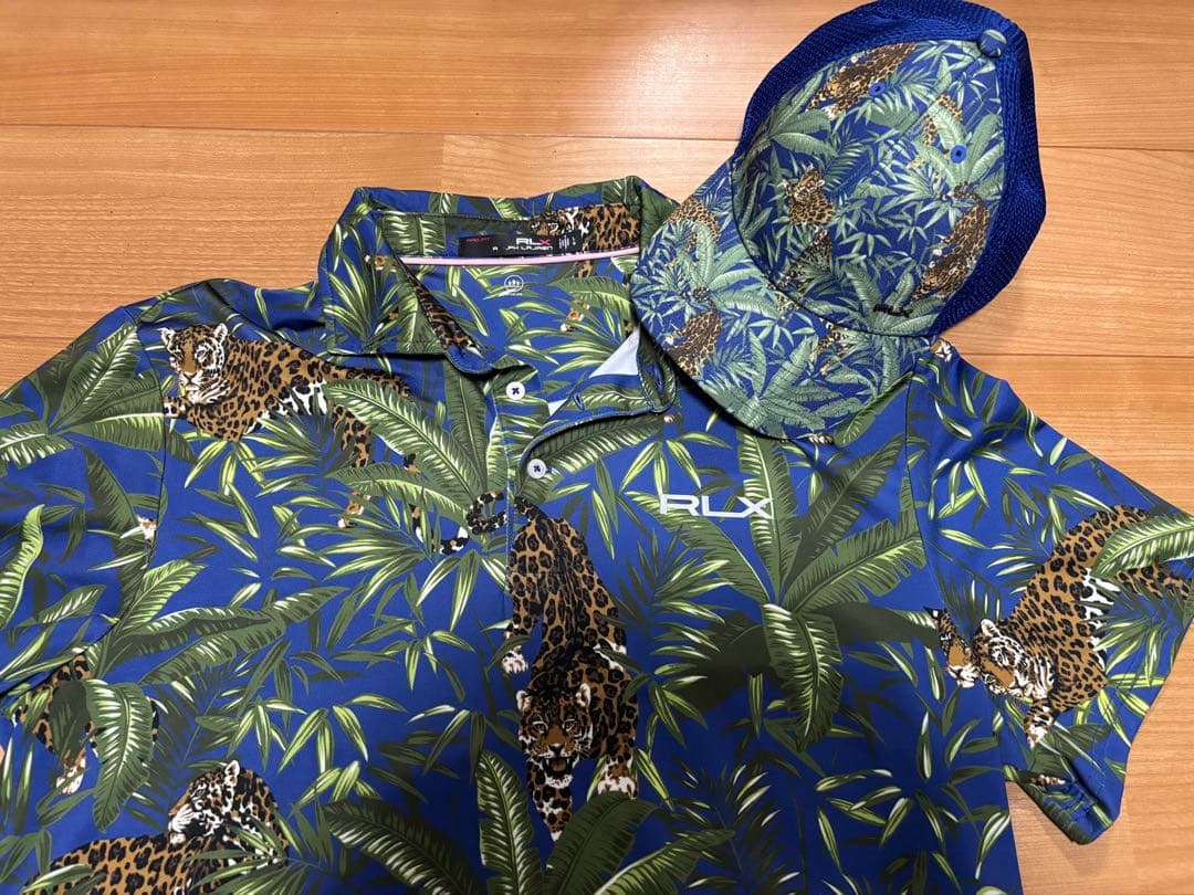 セット売り　ラルフローレン　RLX タイガー　L ポロシャツ　キャップ　L/XL