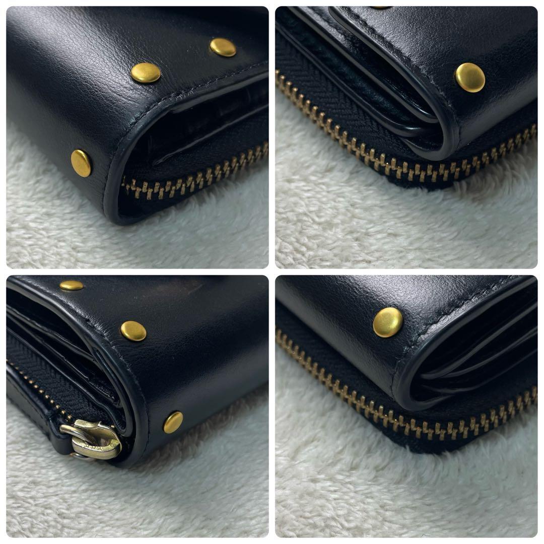 a*3様 ポロラルフローレン Polo ID ポロスタッズ 三つ折り財布