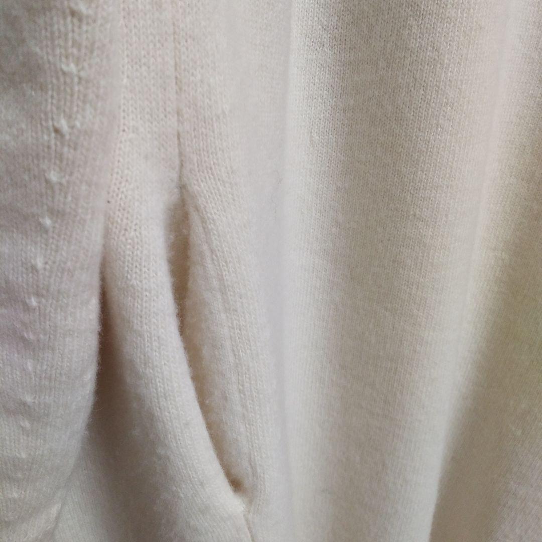 s*n様 美品⭐BLAMINK アイボリー ニットロングワンピース　カシミア