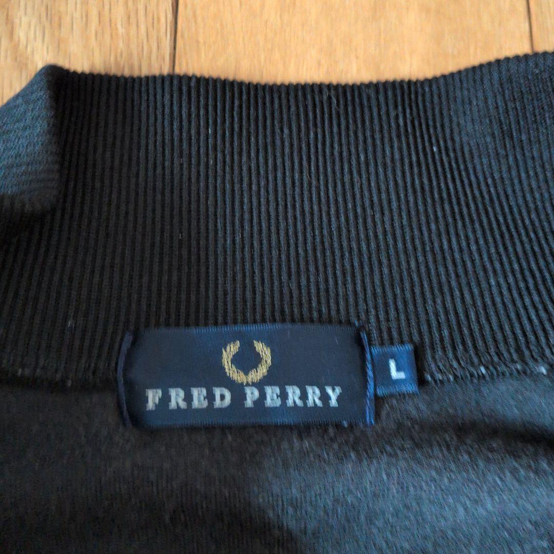 FRED PERRY ジャージ L 黒　ベロア　ヴィンテージ