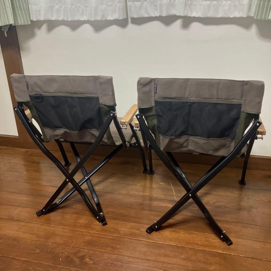  peak スノーピーク　ローチェア　ショート2脚