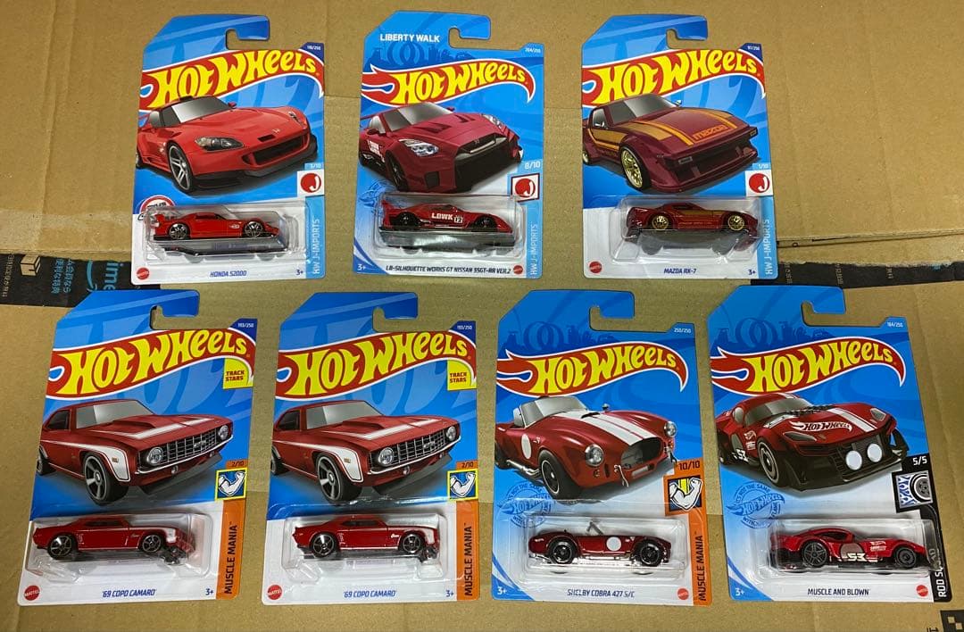 新品未開封　ホットウィール　Hot Wheels 56台セット
