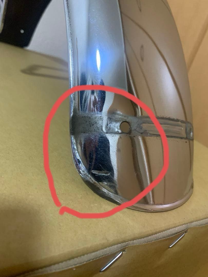 ＣＢ400Ｆ　フロントフェンダー