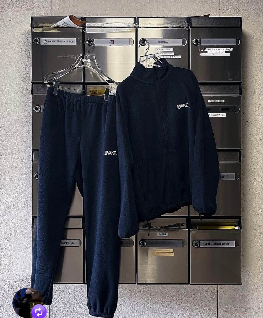wake sapporo フリースパンツ