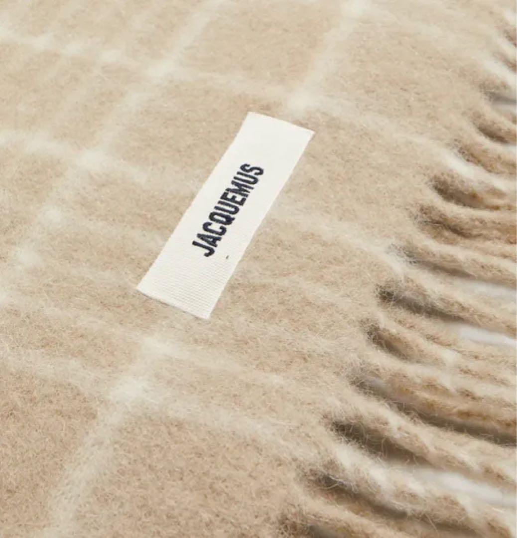 未使用/新品JACQUEMUS ジャックムス チェックマフラー ストール