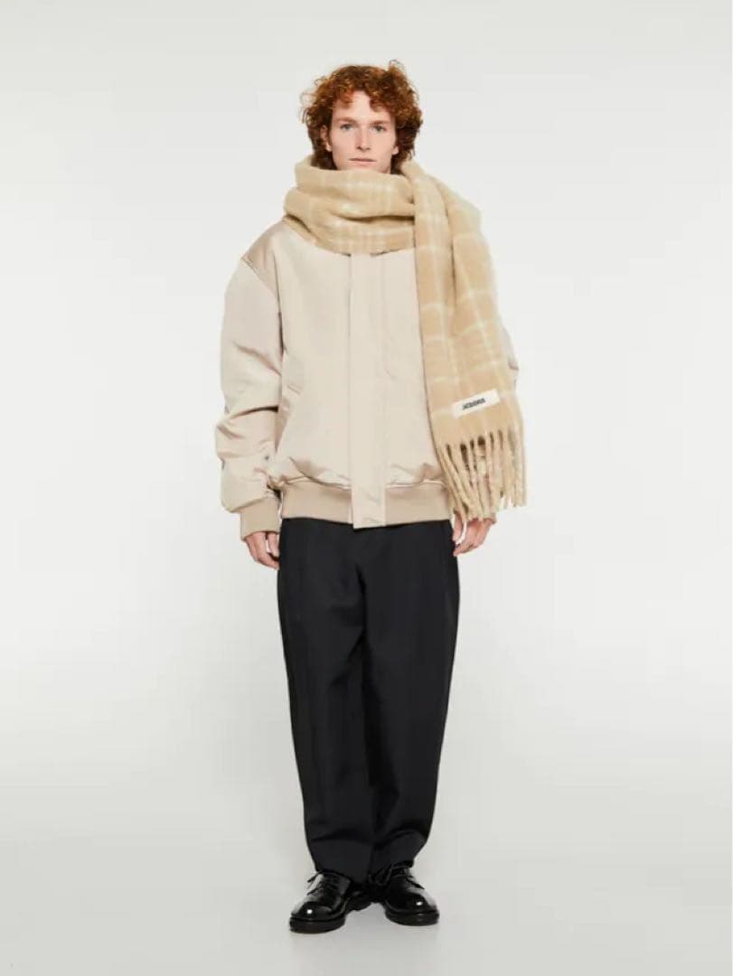未使用/新品JACQUEMUS ジャックムス チェックマフラー ストール