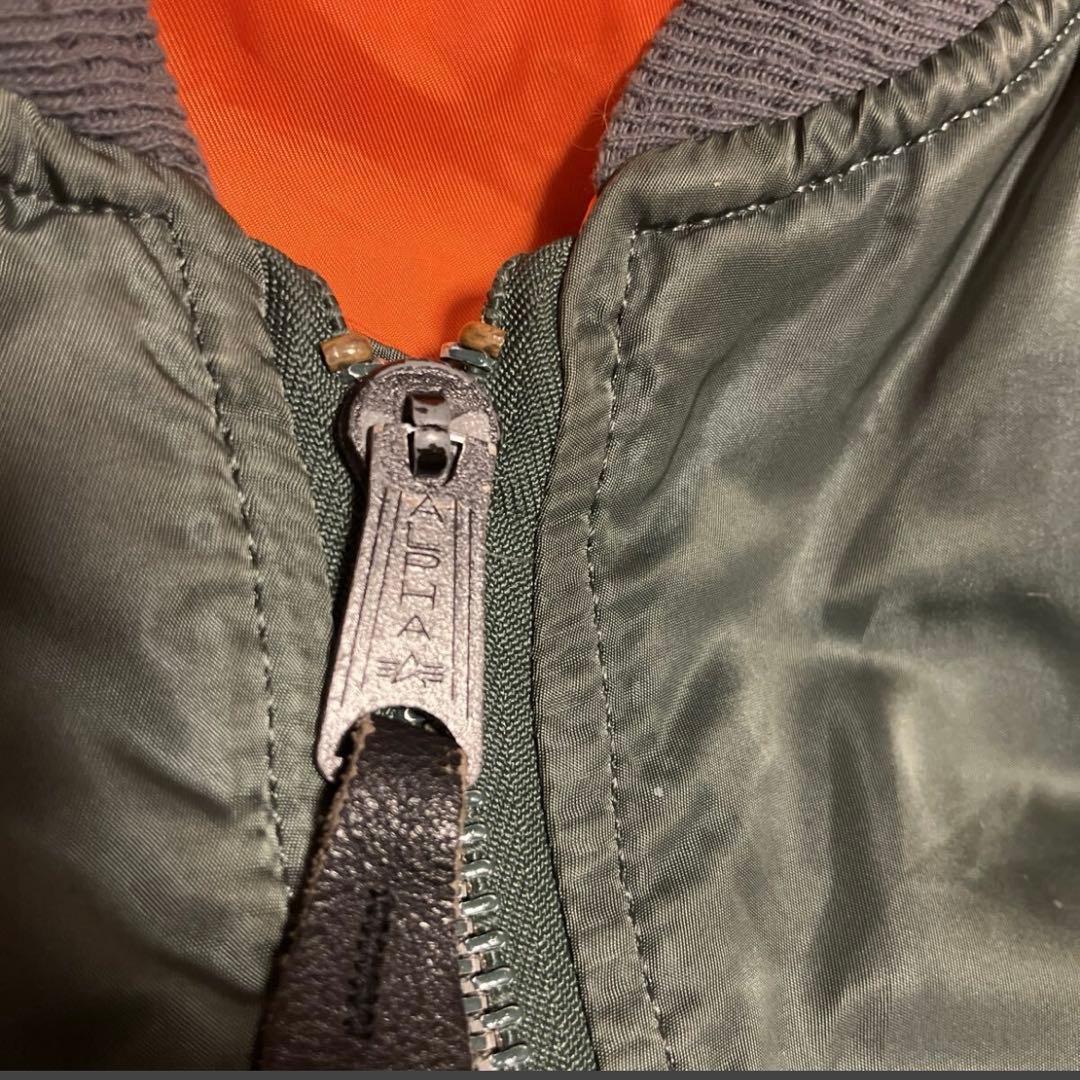 ALPHA MA-1 USA製 ヴィンテージ USAF フライトジャケット