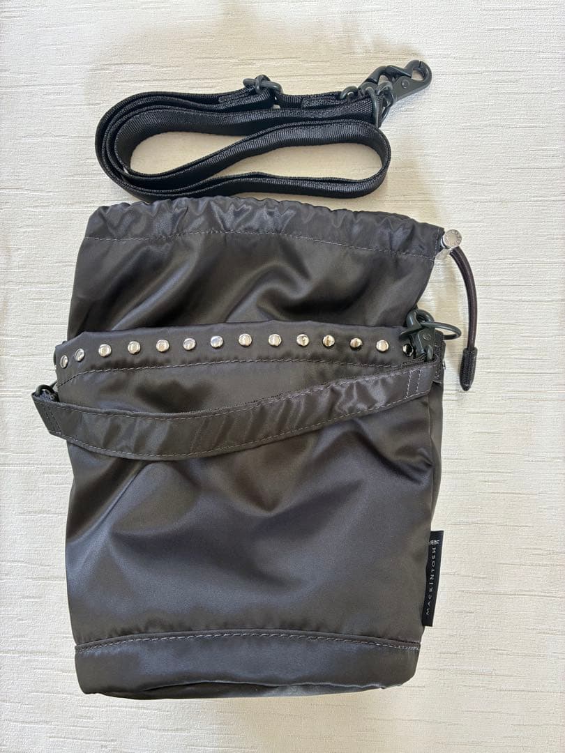 IENA マッキントッシュANNAN BUCKET STUDS BAG