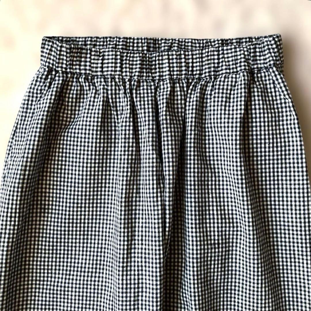 n*i様 新品タグ無◯24ss オローネ バルーン パンツ ギンガムチェック T