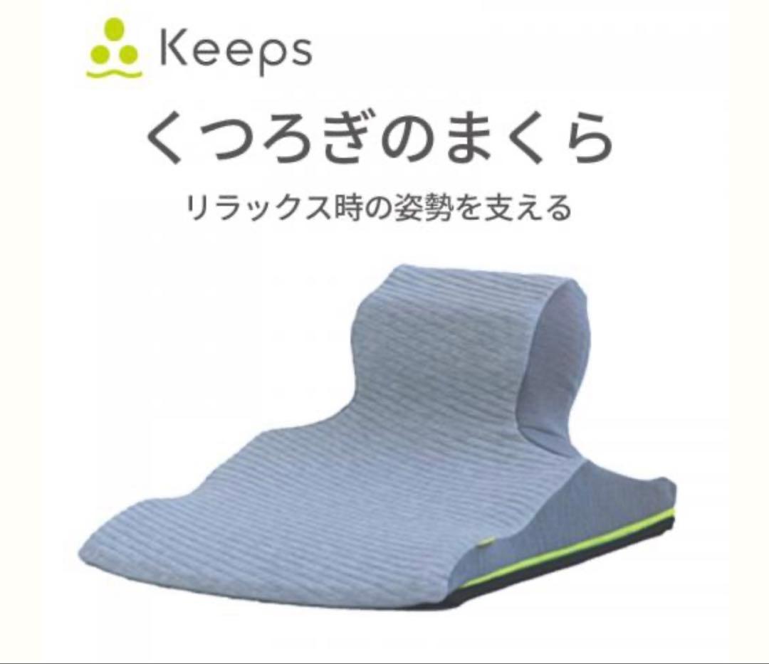 西川Keeps ピロークッション＋専用カバー付き