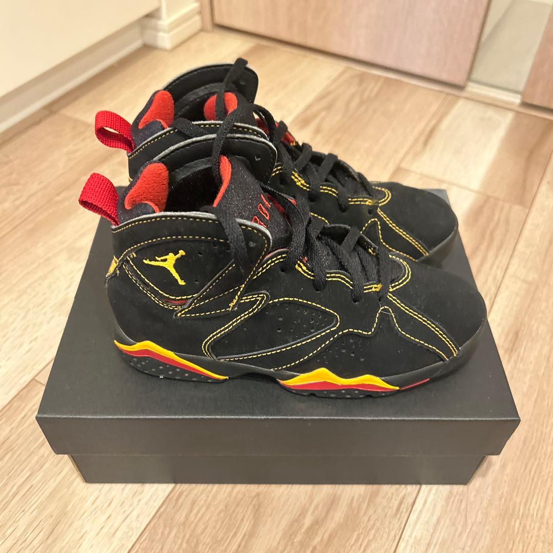 美品　3回使用　NIKE AIR JORDAN RETRO 7 19.5cm