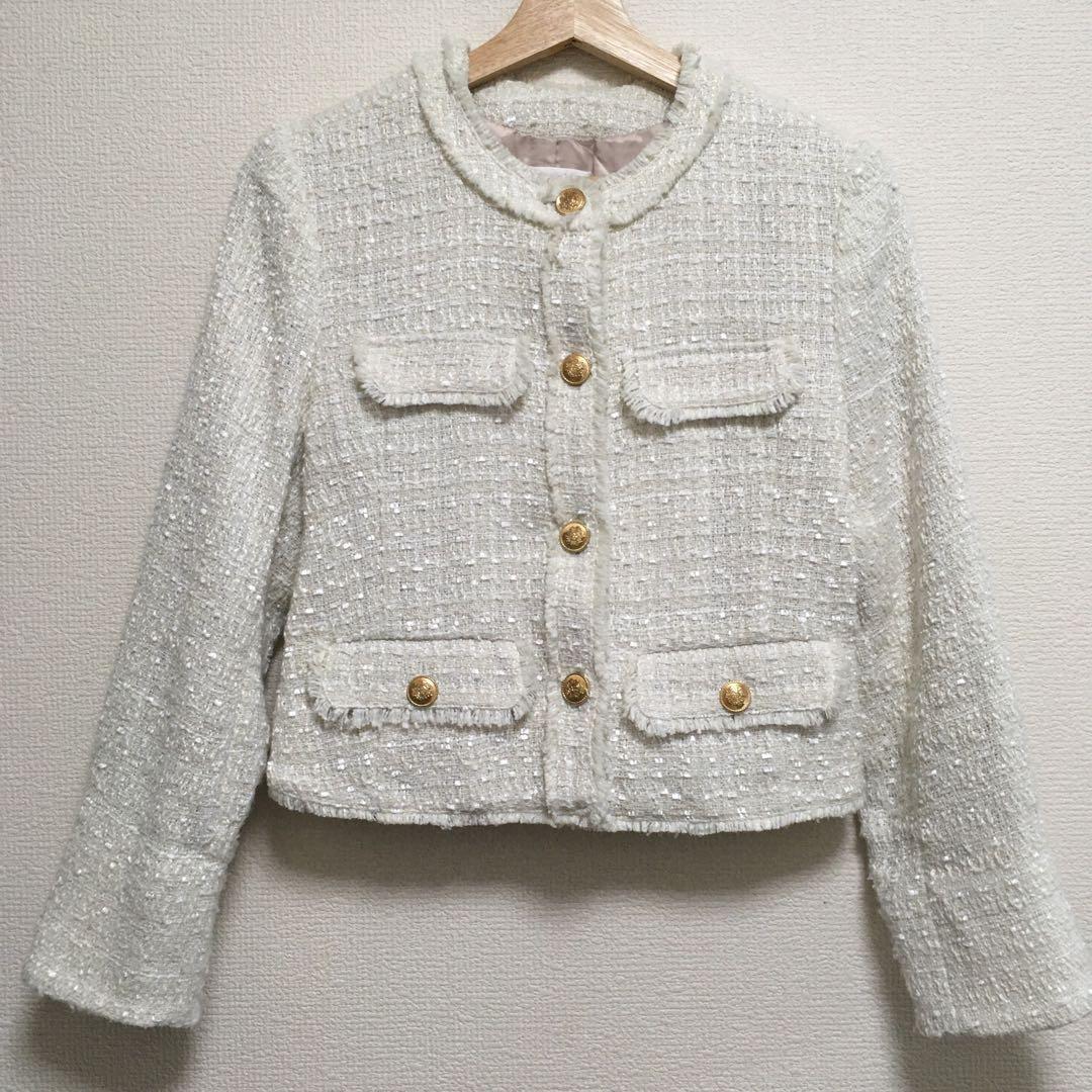 Herlipto ハーリップトゥ Spring Tweed Jacket