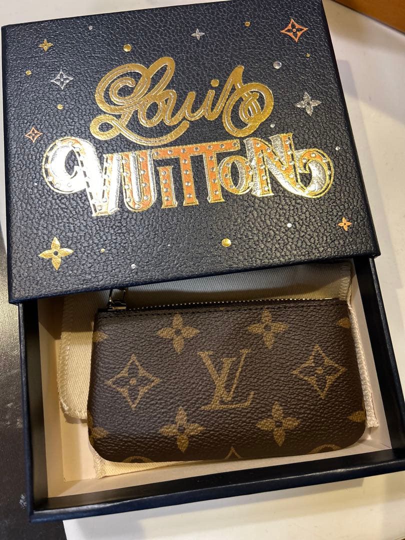 ルイヴィトンカードキーケースポシェットクレ　極美品！