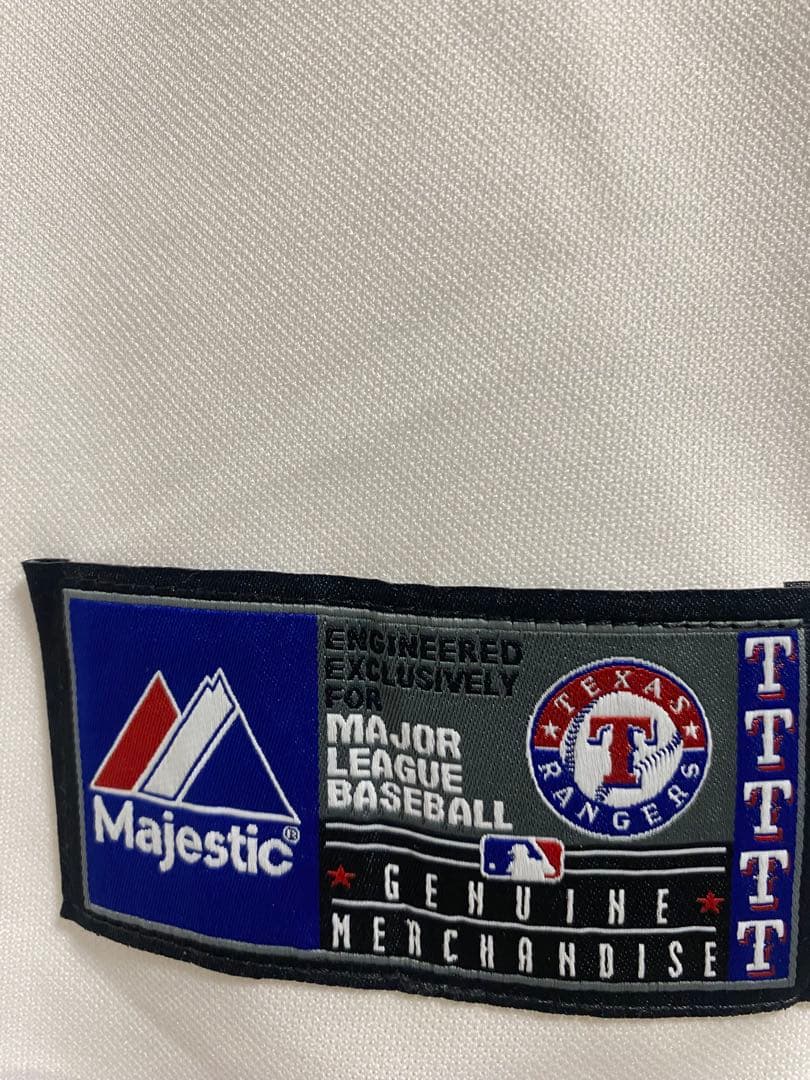 MLB レンジャーズ ダルビッシュ有 ユニフォーム L マジェスティック