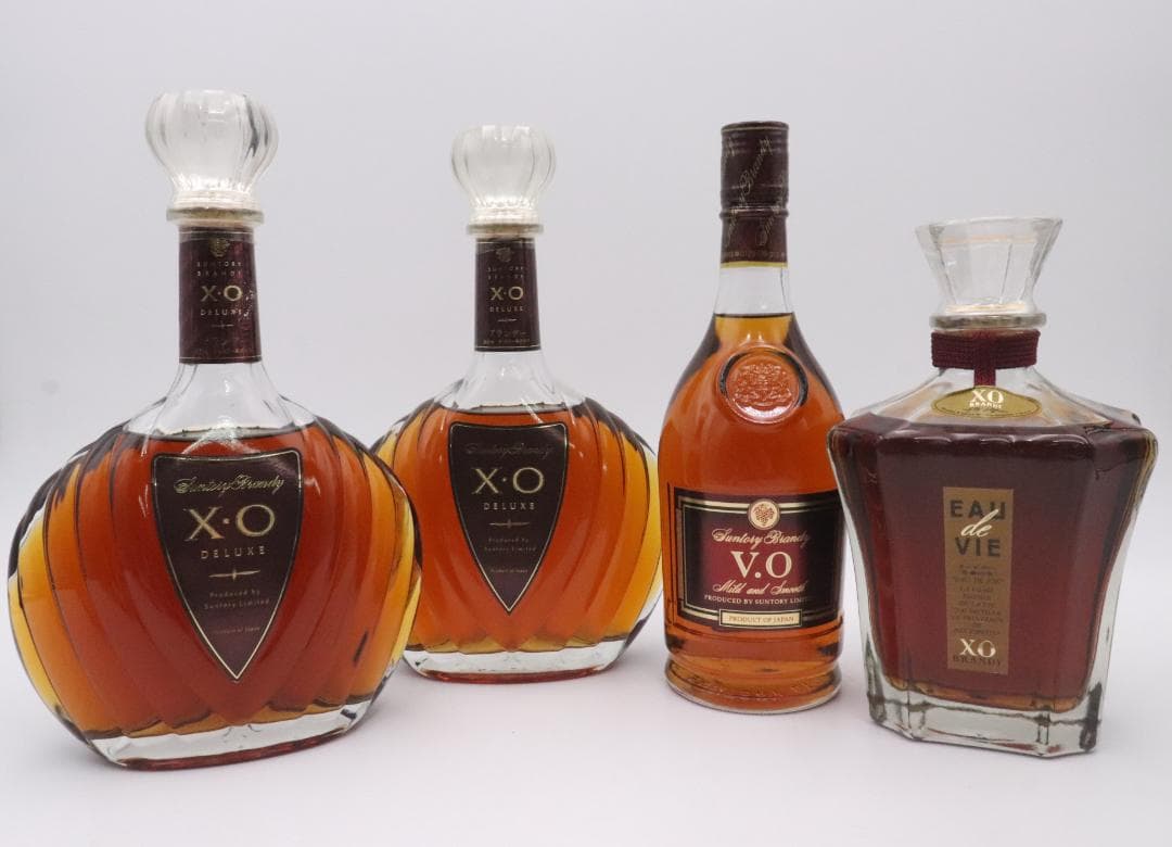 ★未開栓 ブランデー 4本セット X.O DELUX オー・ド・ヴィー V.O