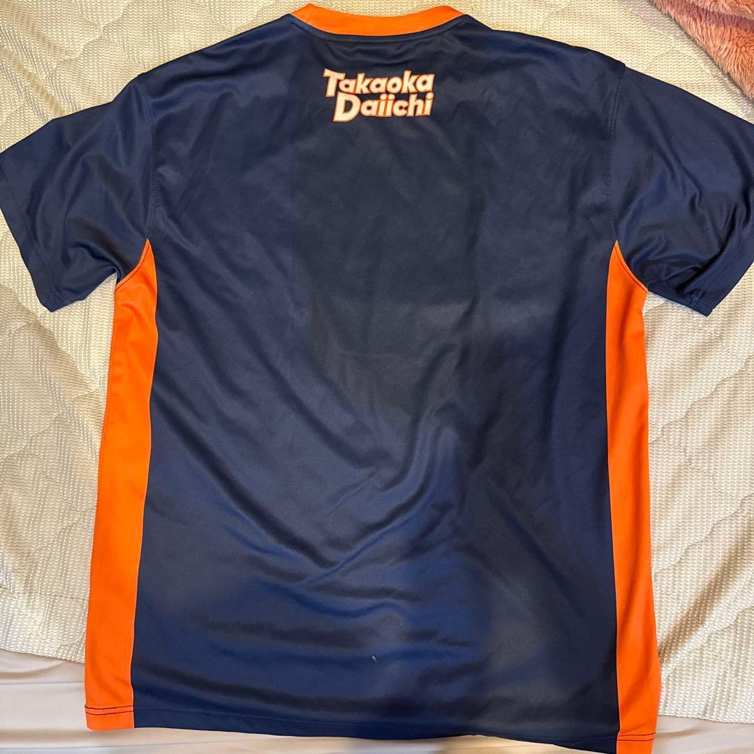 バレーボール高岡第一　練習着　チームtシャツ