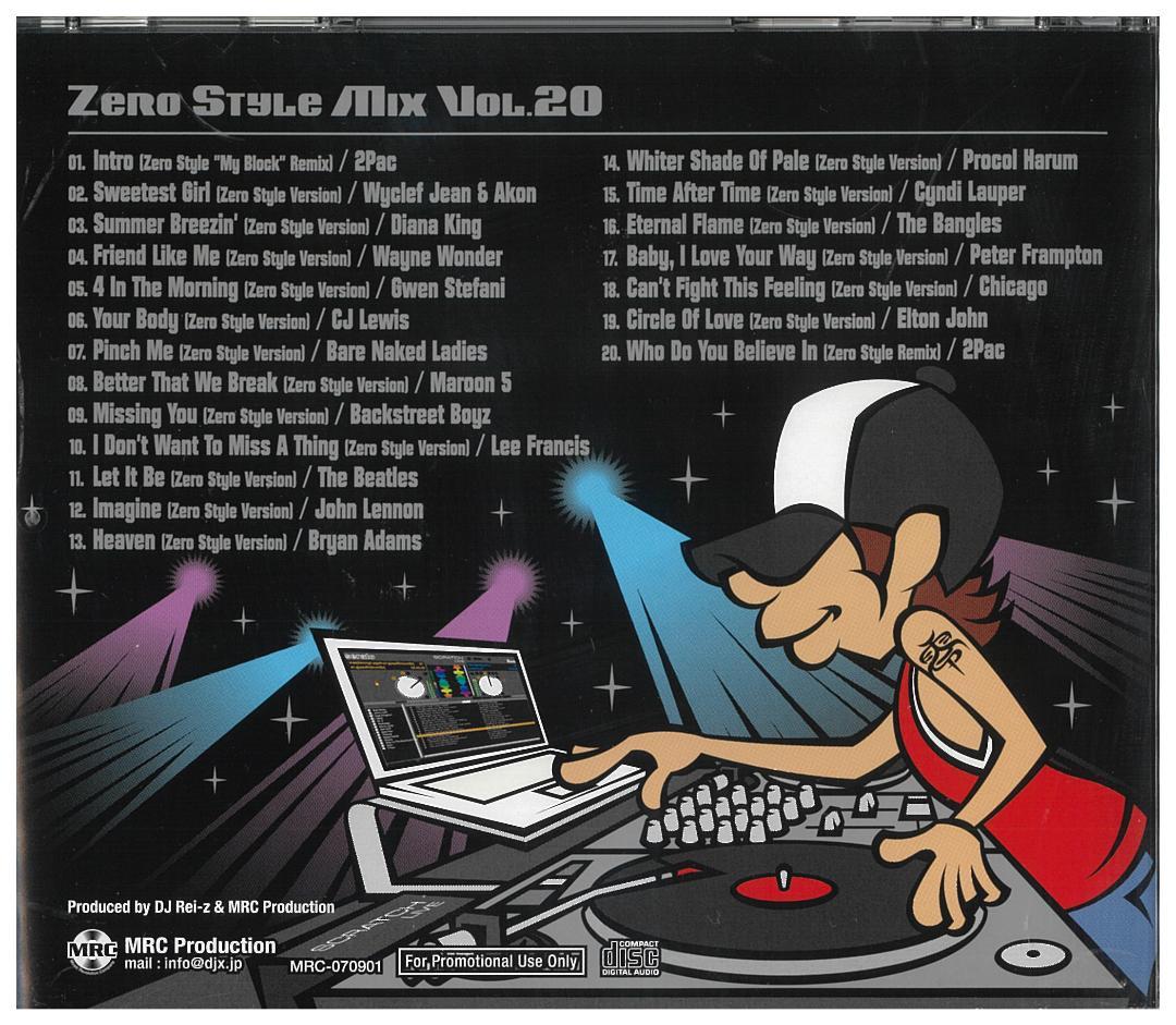 【MIX CD】DJ REI-Z ZERO STYLE MIX 1～20セット