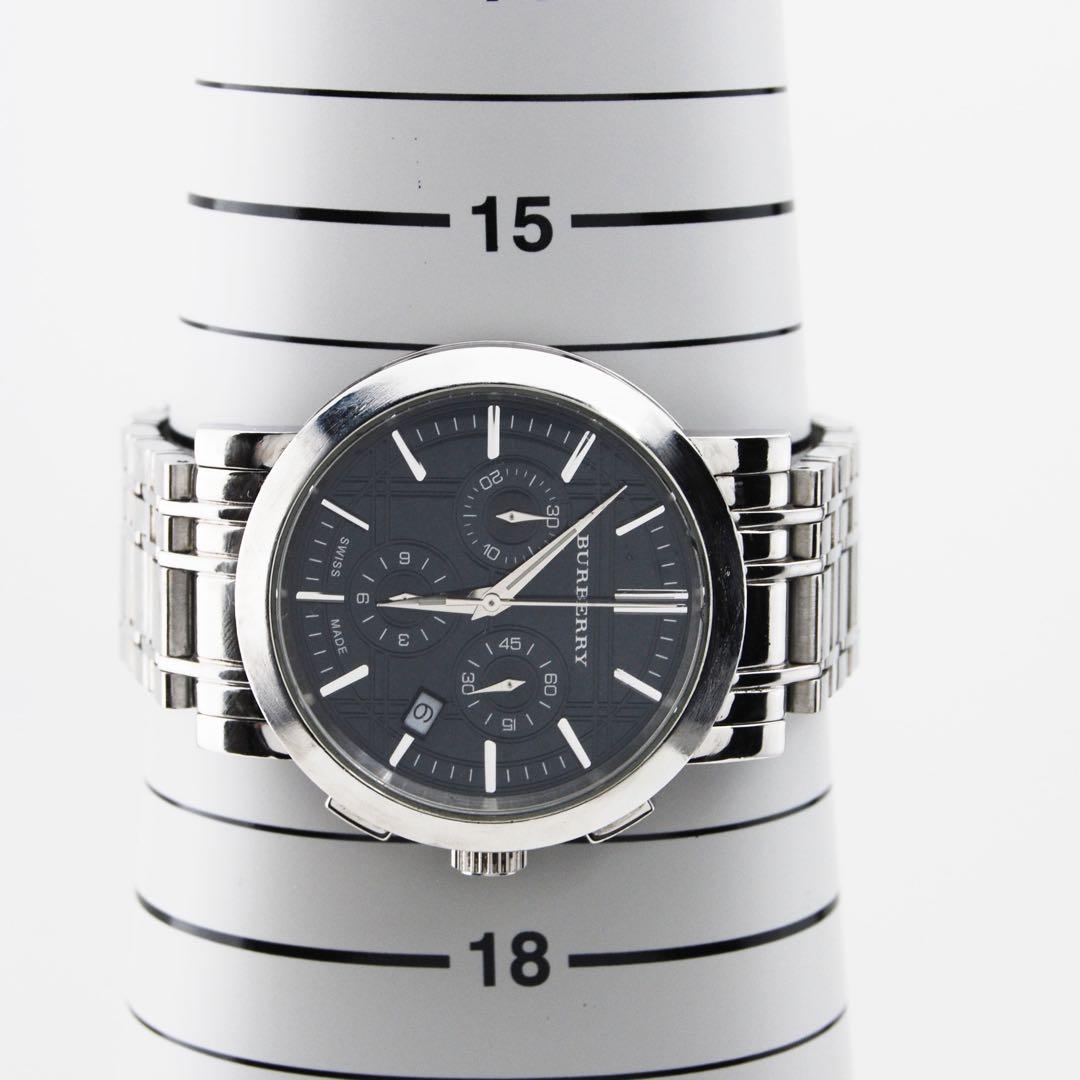 BURBERRY　バーバリー クロノグラフ　男性用 腕時計　稼働品