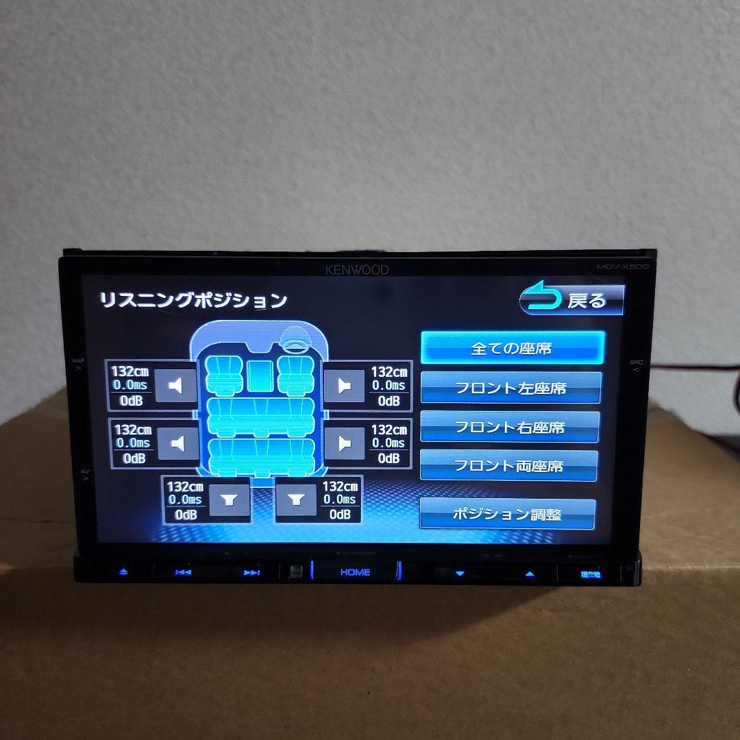 KENWOOD MDV-X500 インチカーナビ