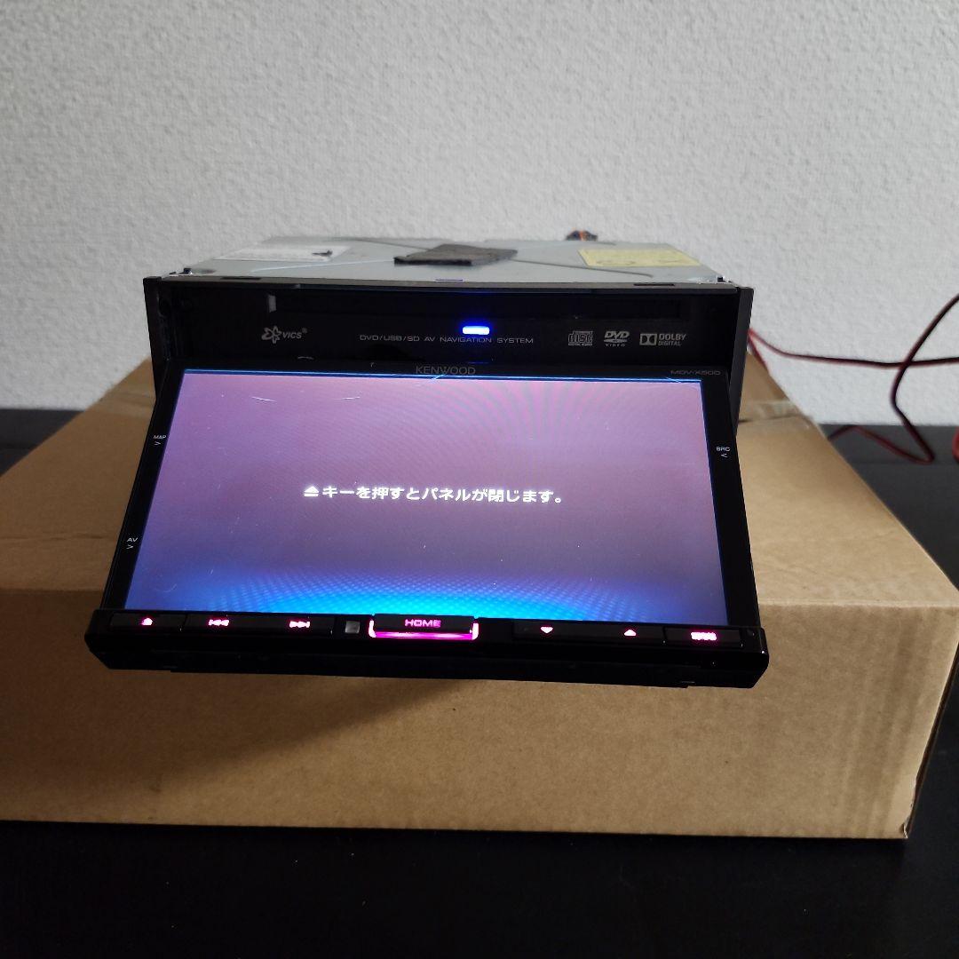 KENWOOD MDV-X500 インチカーナビ