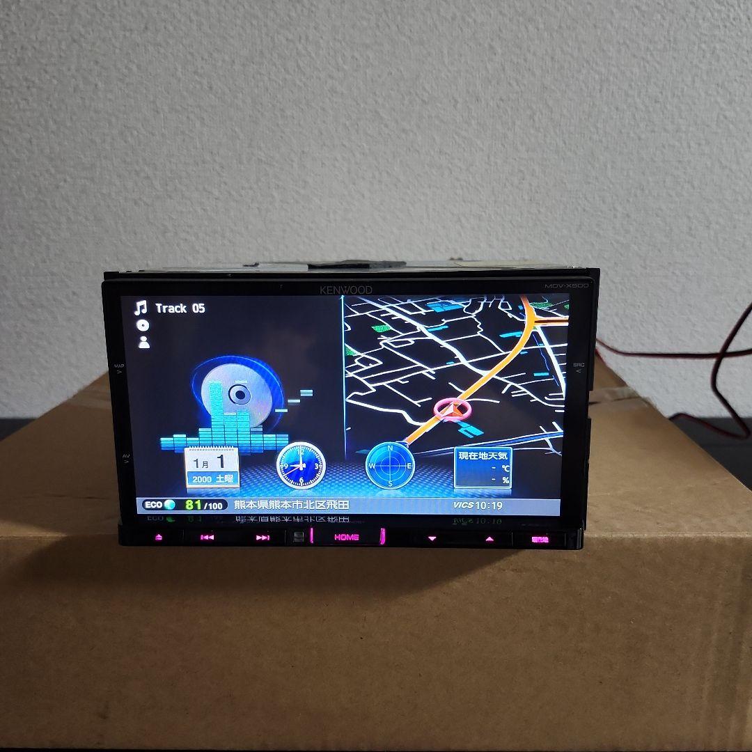 KENWOOD MDV-X500 インチカーナビ