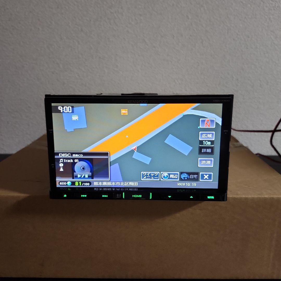 KENWOOD MDV-X500 インチカーナビ