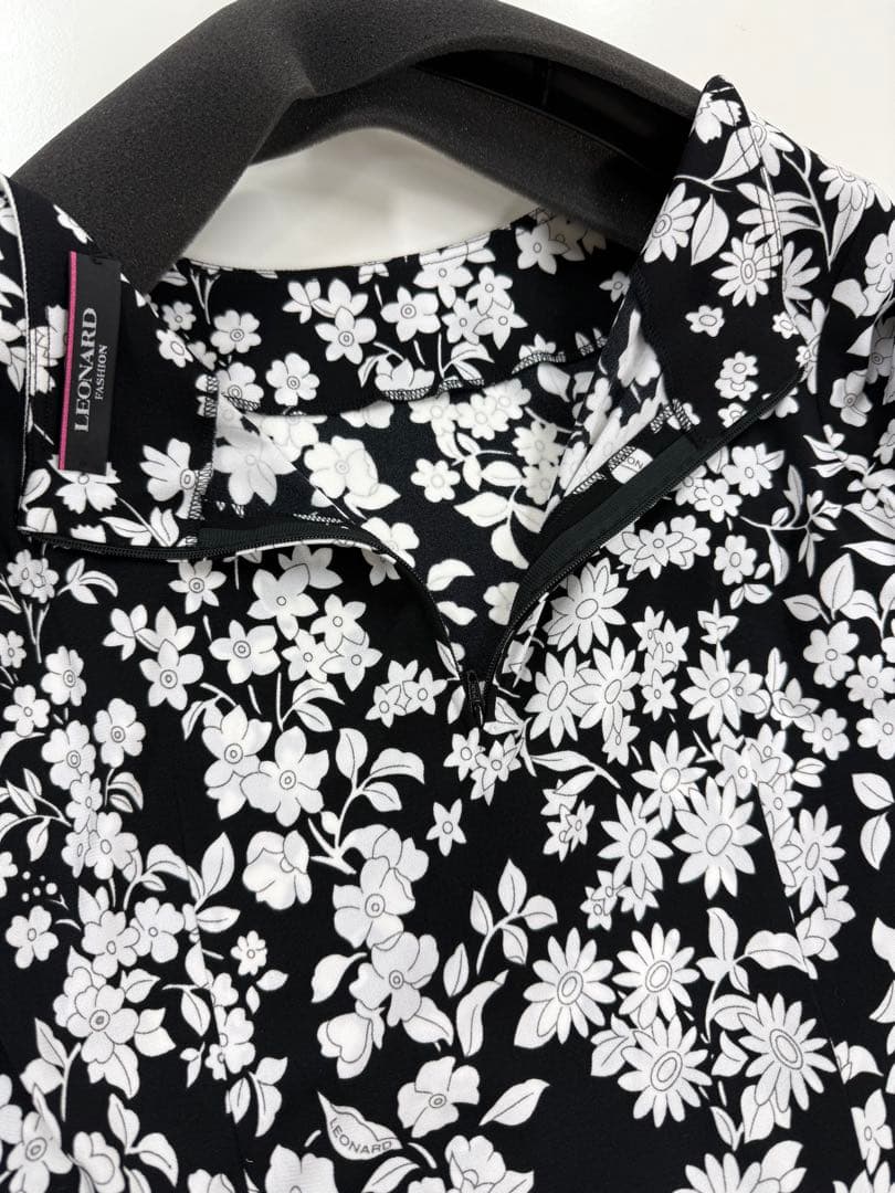 2023年モデル　タグ付き未使用　レオナール　ワンピース　サイズ36