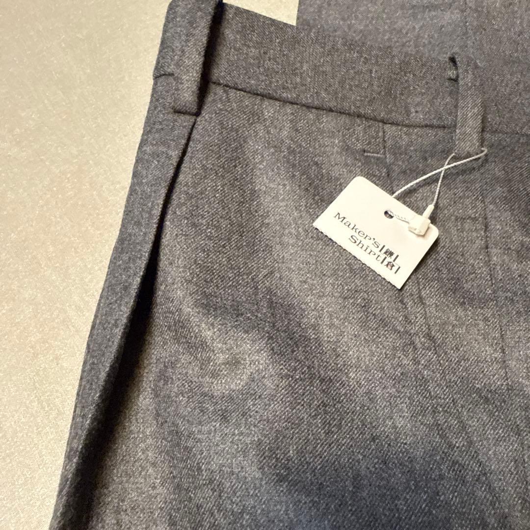 鎌倉シャツ　ウールスラックス（1タック）