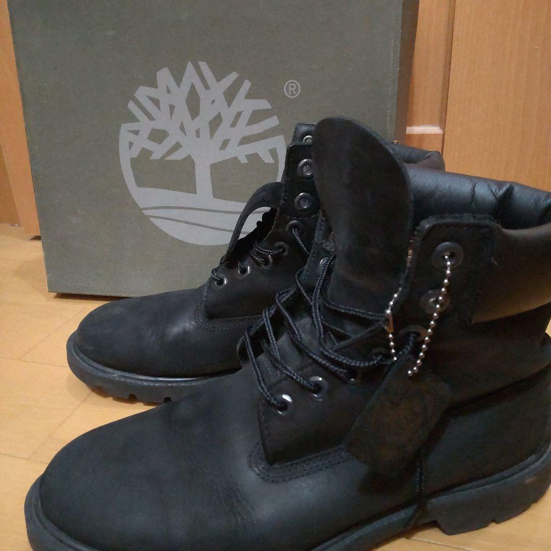 【ケア済・値下げ可】Timberland ブラック ワークブーツ 27cm