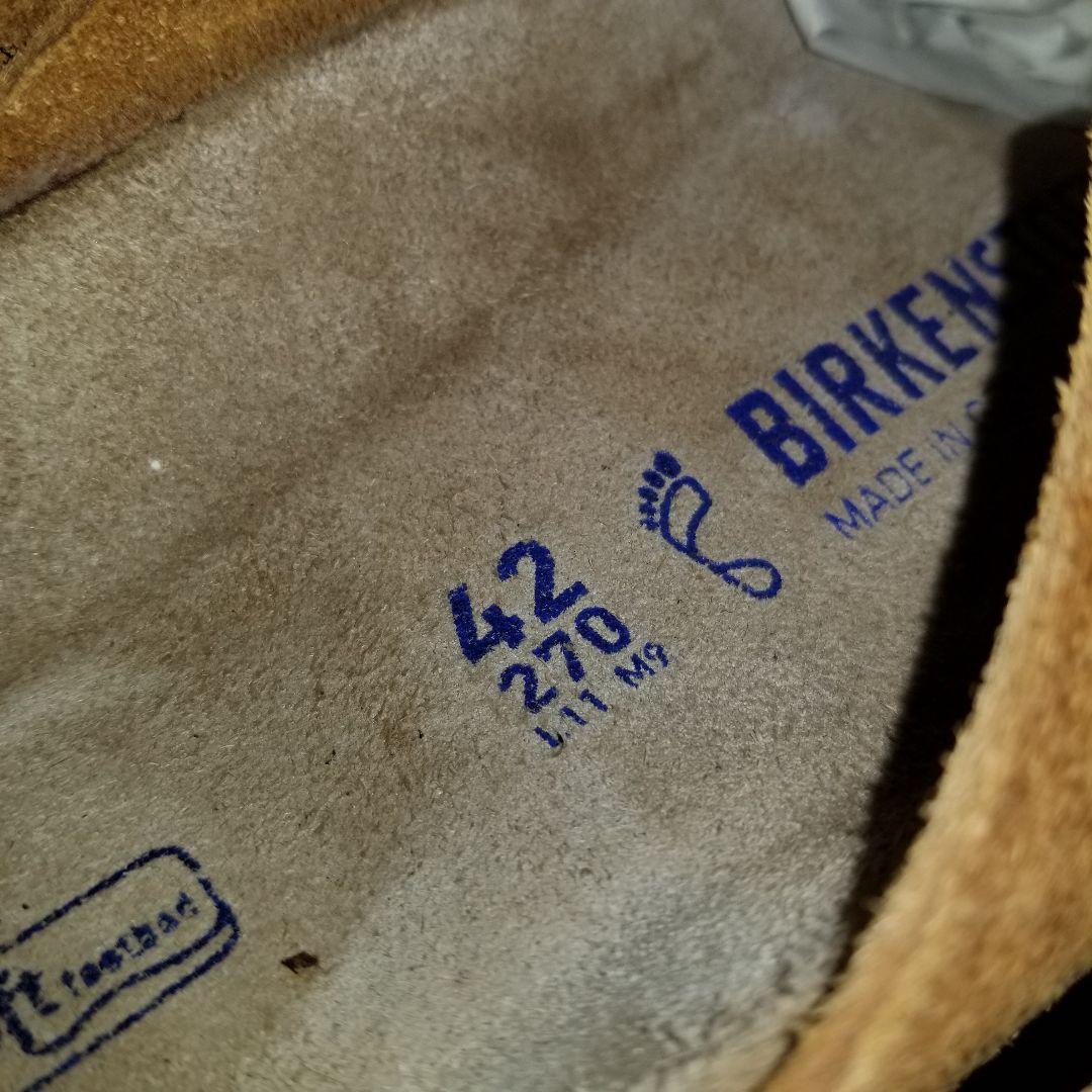 極美品　ビルケンシュトック　Boston　ボストン　ミンク　レギュラー　27
