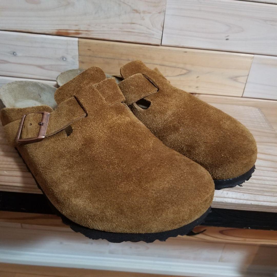 極美品　ビルケンシュトック　Boston　ボストン　ミンク　レギュラー　27