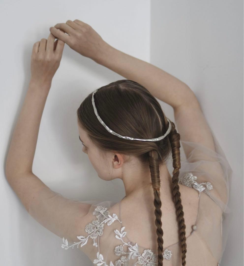 【最終値下げ】kiso クラウン　シルバー　ブライダルアクセサリー