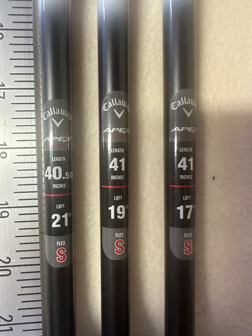 希少Diamana 55S キャロウェイAPEX用17°/19°/21°　５５S