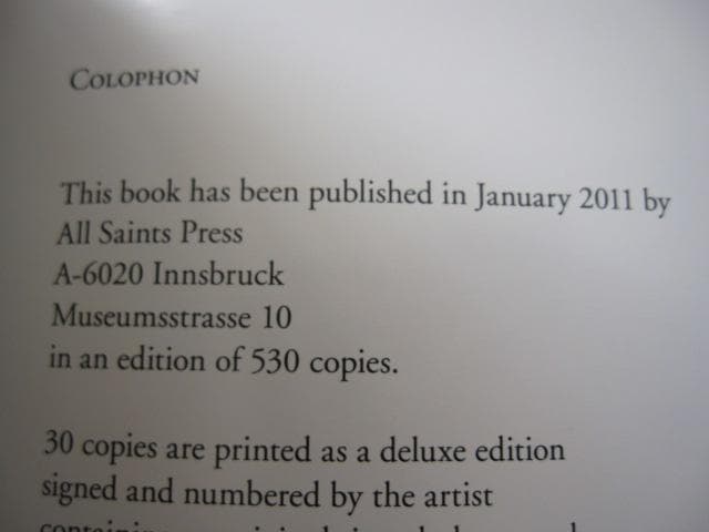 Peter Loewy　Drawings　限定500部