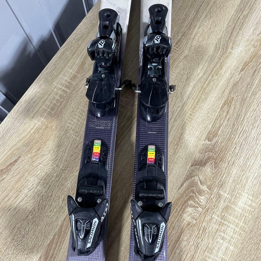 SALOMON155cmHEAD24/24.5cmストック105cmスキーセット