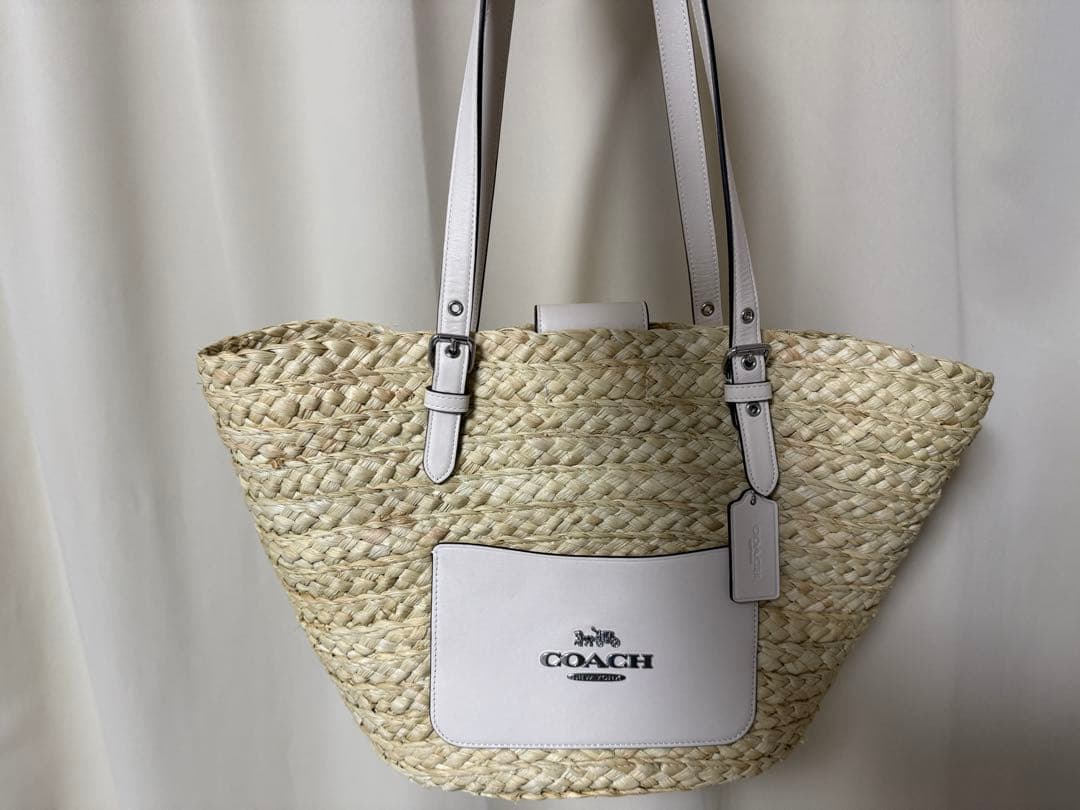 coach カゴバッグ