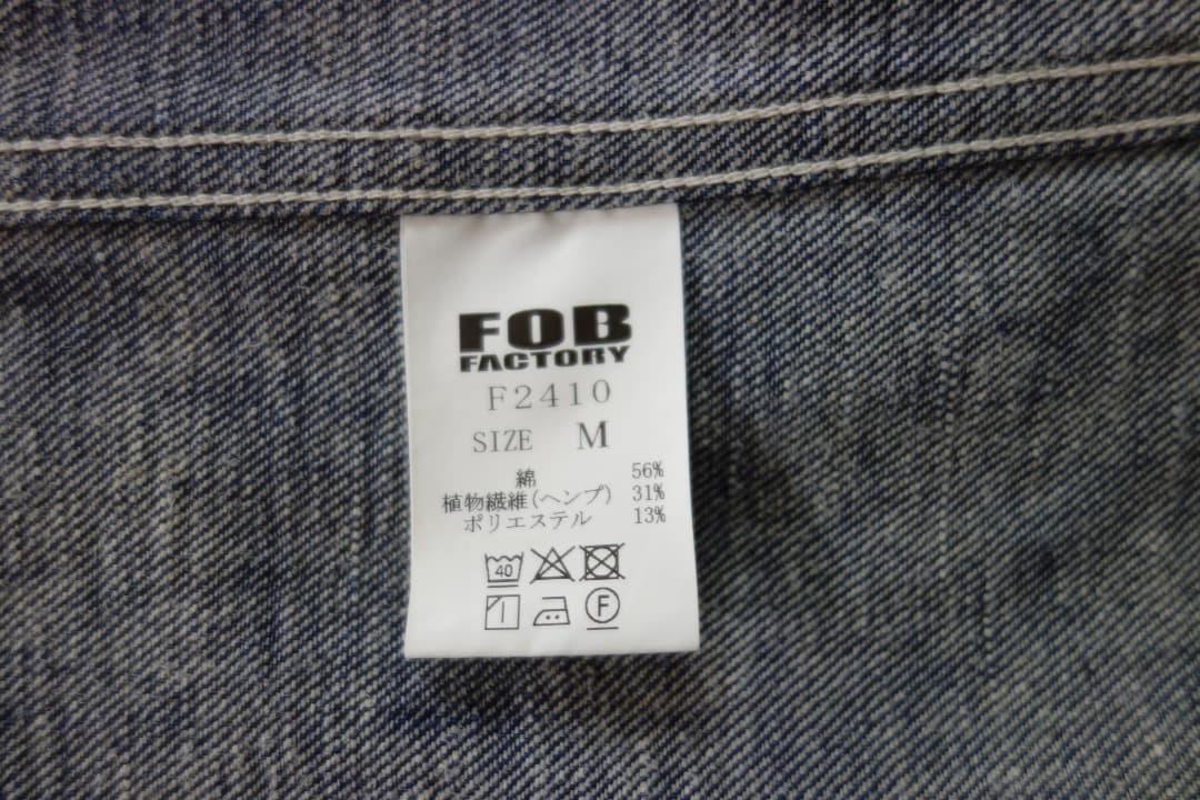 FOB FACTORY デニムカバーオール