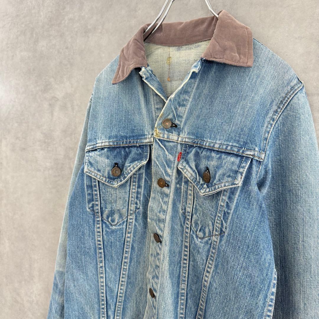 70s Levi's 70505 デニムジャケット 襟コーデュロイ 36相当