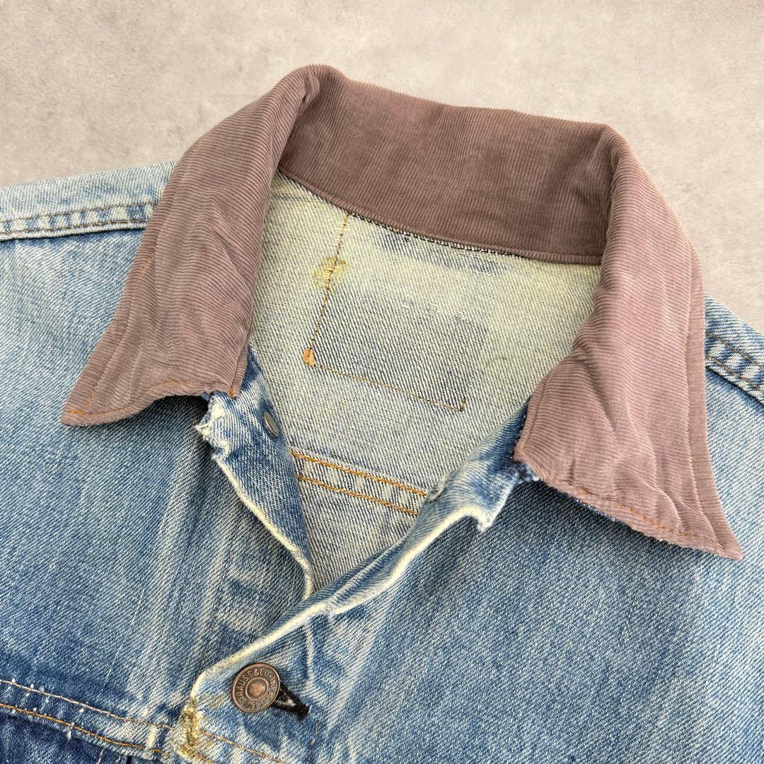 70s Levi's 70505 デニムジャケット 襟コーデュロイ 36相当