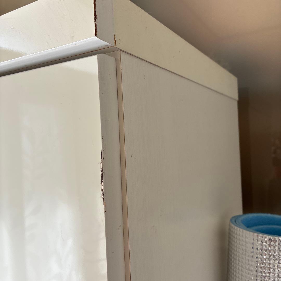 引き取り限定　白のシューズボックス